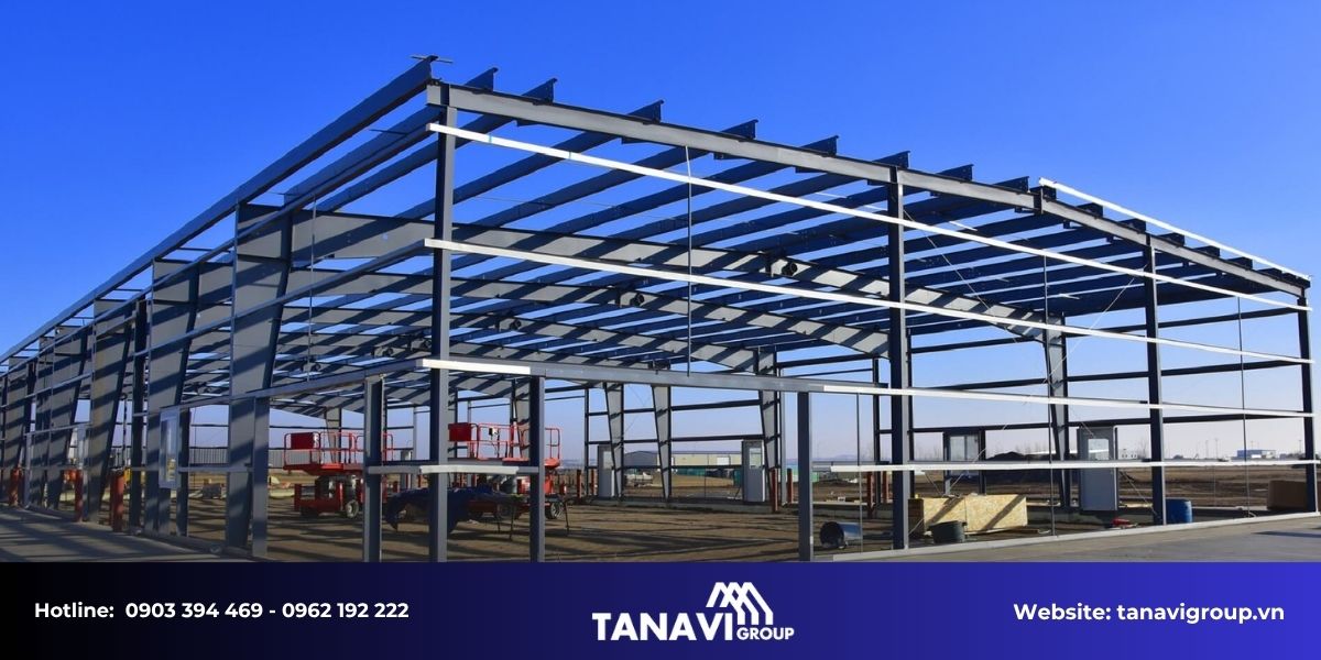 Tanavi Group - Đơn vị thi công nhà thép tiền chế uy tín tại Hậu Giang