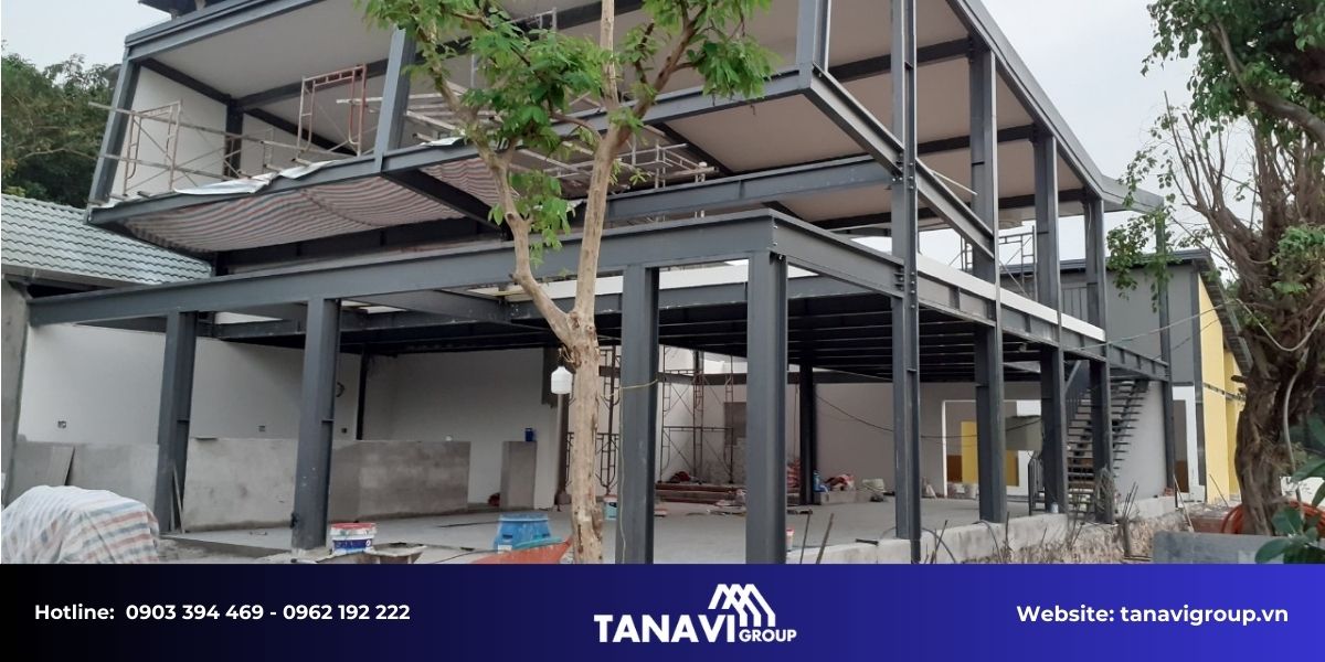 Tanavi Group - Đơn vị xây dựng công trình kết cấu thép uy tín, chuyên nghiệp