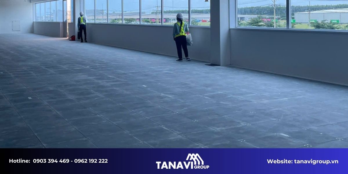 Tiêu chí lựa chọn hệ thống sàn kỹ thuật chất lượng cho nhà xưởng