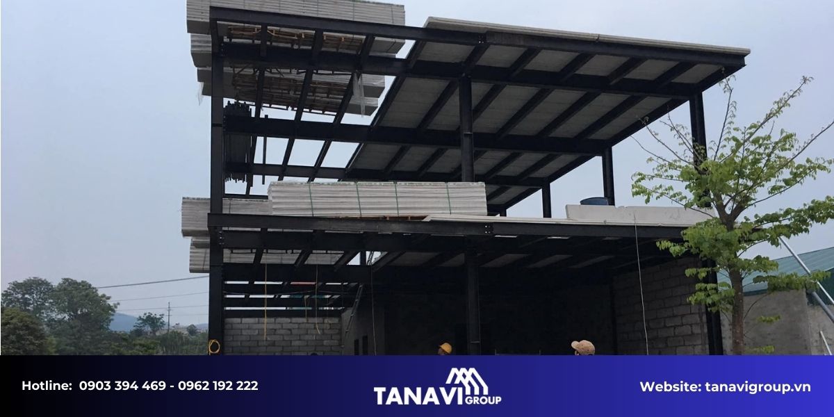 Ứng dụng của nhà khung thép trong nhà dân dụng