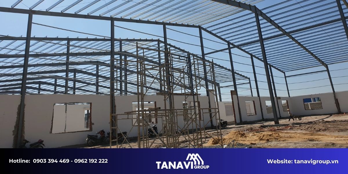 Ứng dụng nhà thép tiền chế trong thiết kế homestay