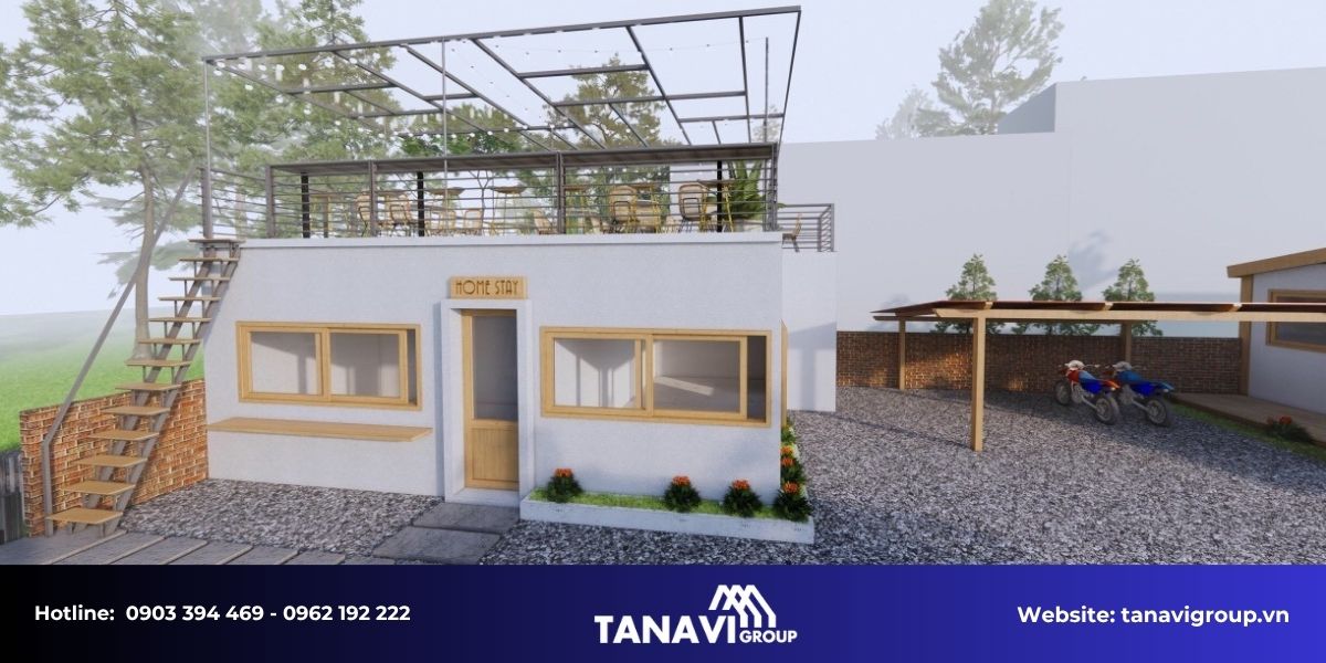 Ứng dụng thực tế của nhà tiền chế mini