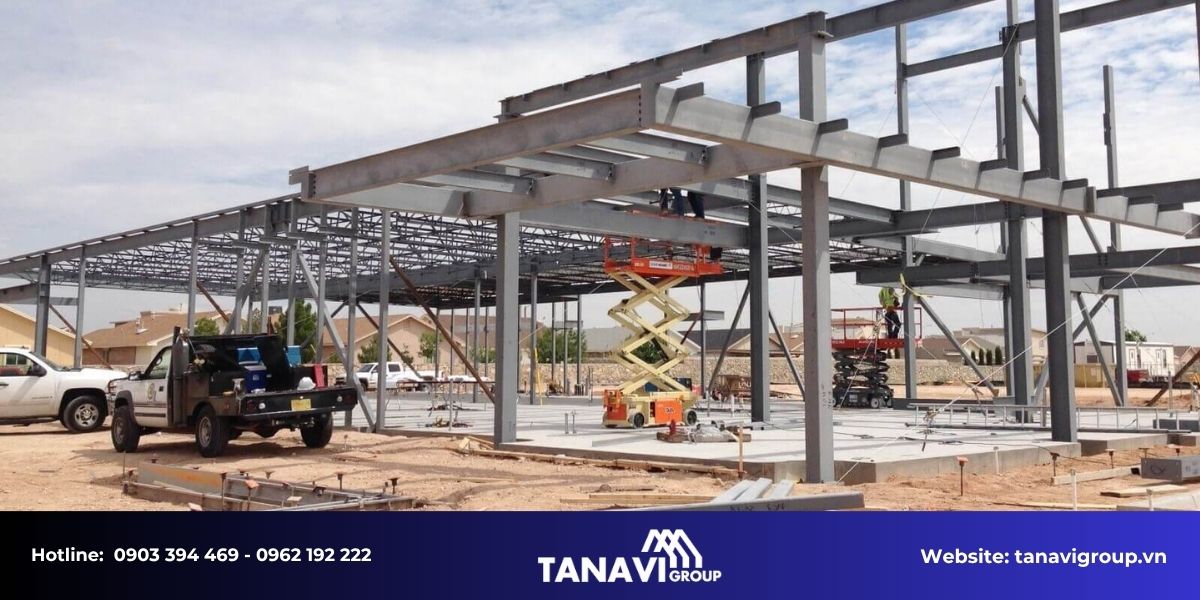 Ưu điểm của nhà thép tiền chế tại Hậu Giang so với công trình truyền thống