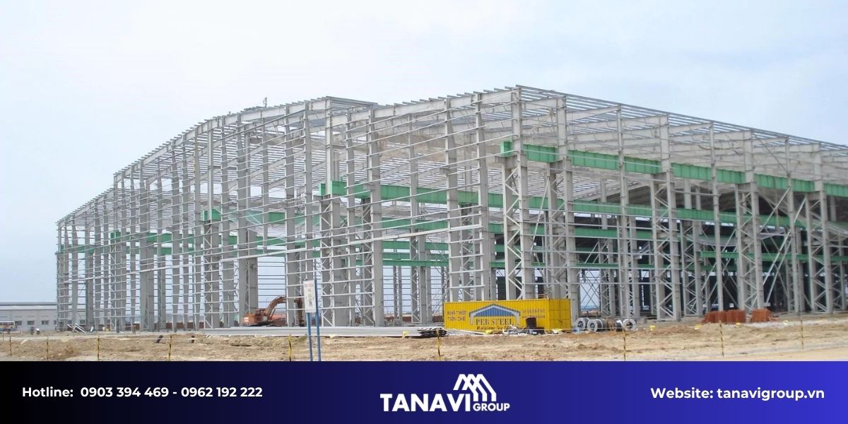 Ưu điểm khi thi công nhà thép tiền chế tại Buôn Ma Thuột