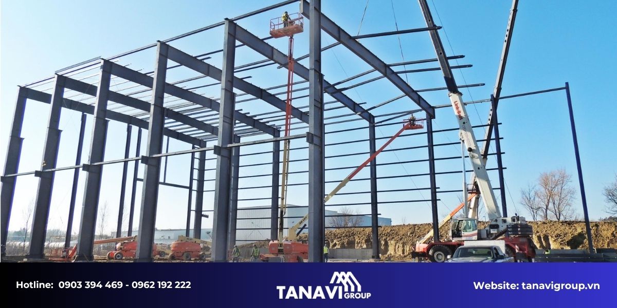 Ưu điểm khi thi công nhà thép tiền chế tại Kiên Giang