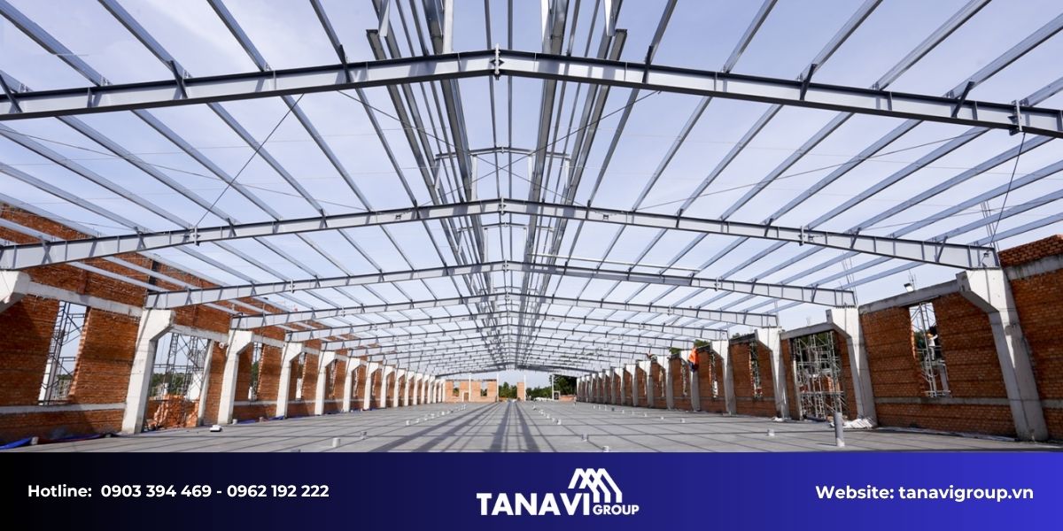 Ưu điểm nổi bật của nhà thép tiền chế chống bão