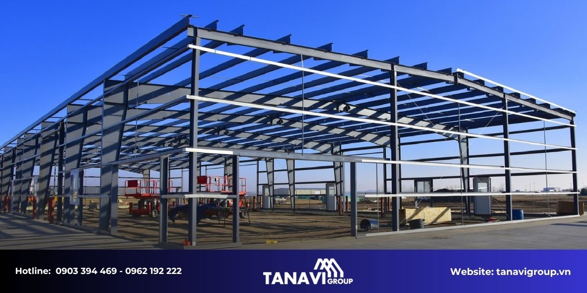 Vai trò của kết cấu thép trong trung tâm logistics thông minh