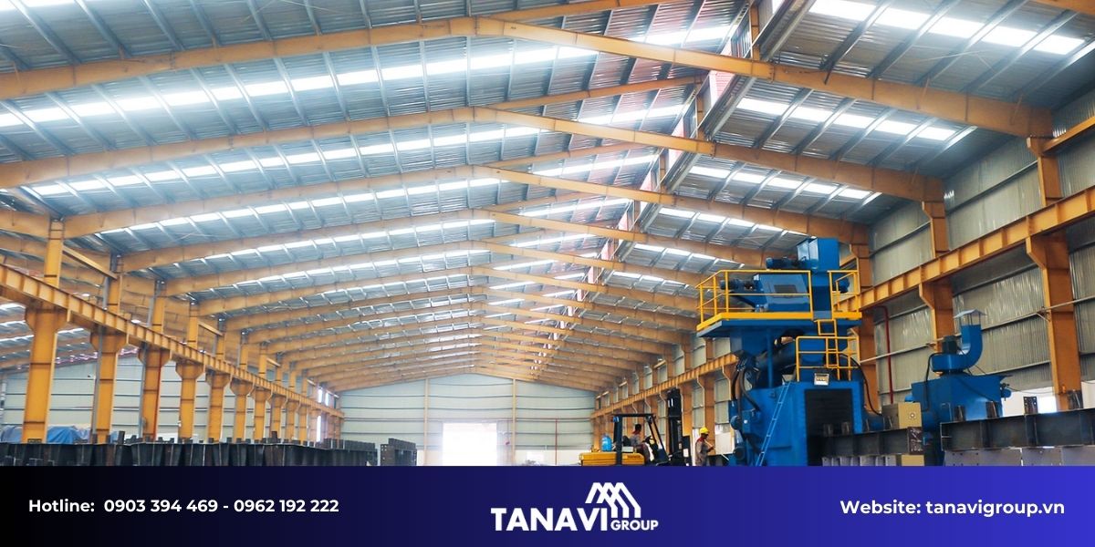 Vì sao nên chọn kết cấu thép cho nhà máy nghiên cứu và phòng lab?