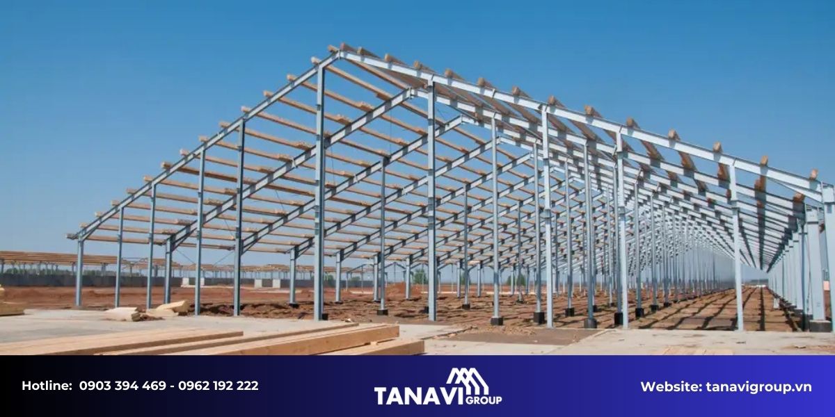Vì sao nên chọn Tanavi Group thi công nhà thép tại Vĩnh Long?