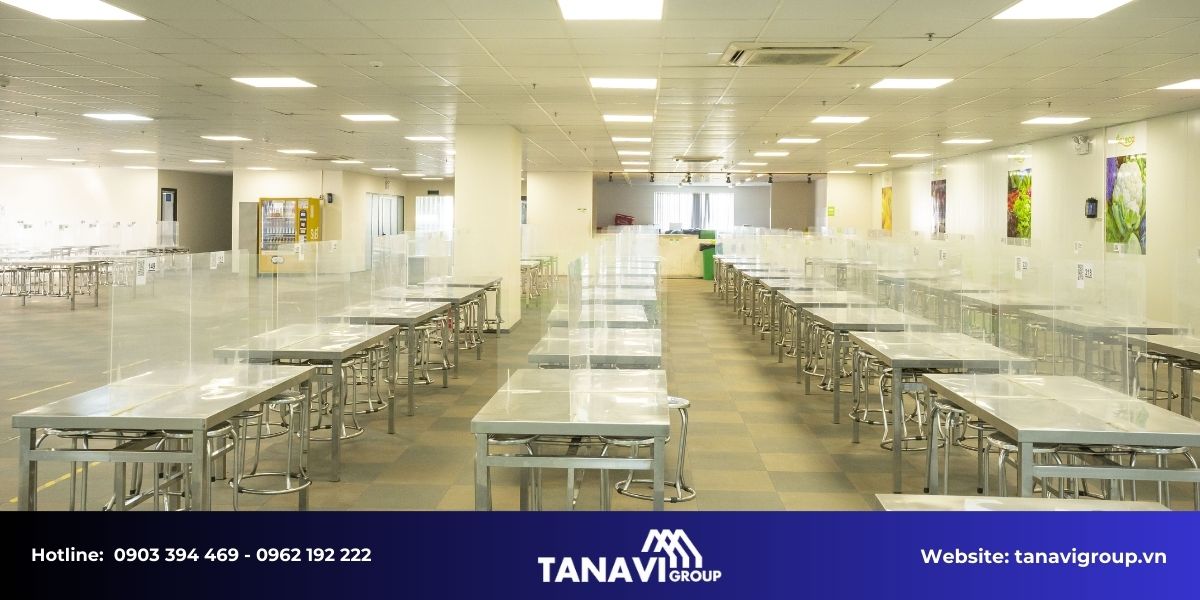 Yêu cầu tiêu chuẩn an toàn khi xây dựng căn tin, nhà ăn công nghiệp